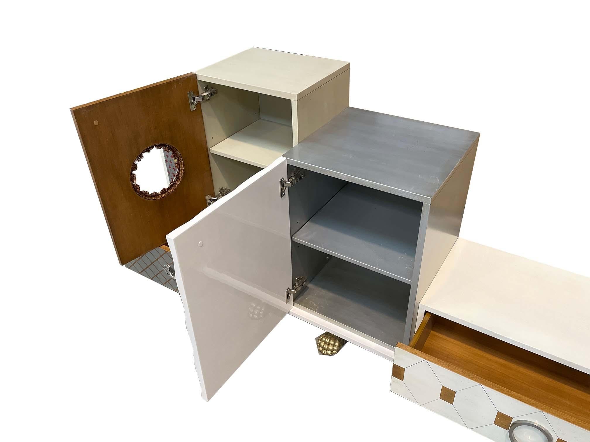 Meuble TV Tetris Composition par Lola Glamour Neuf - En vente à Geneve, CH