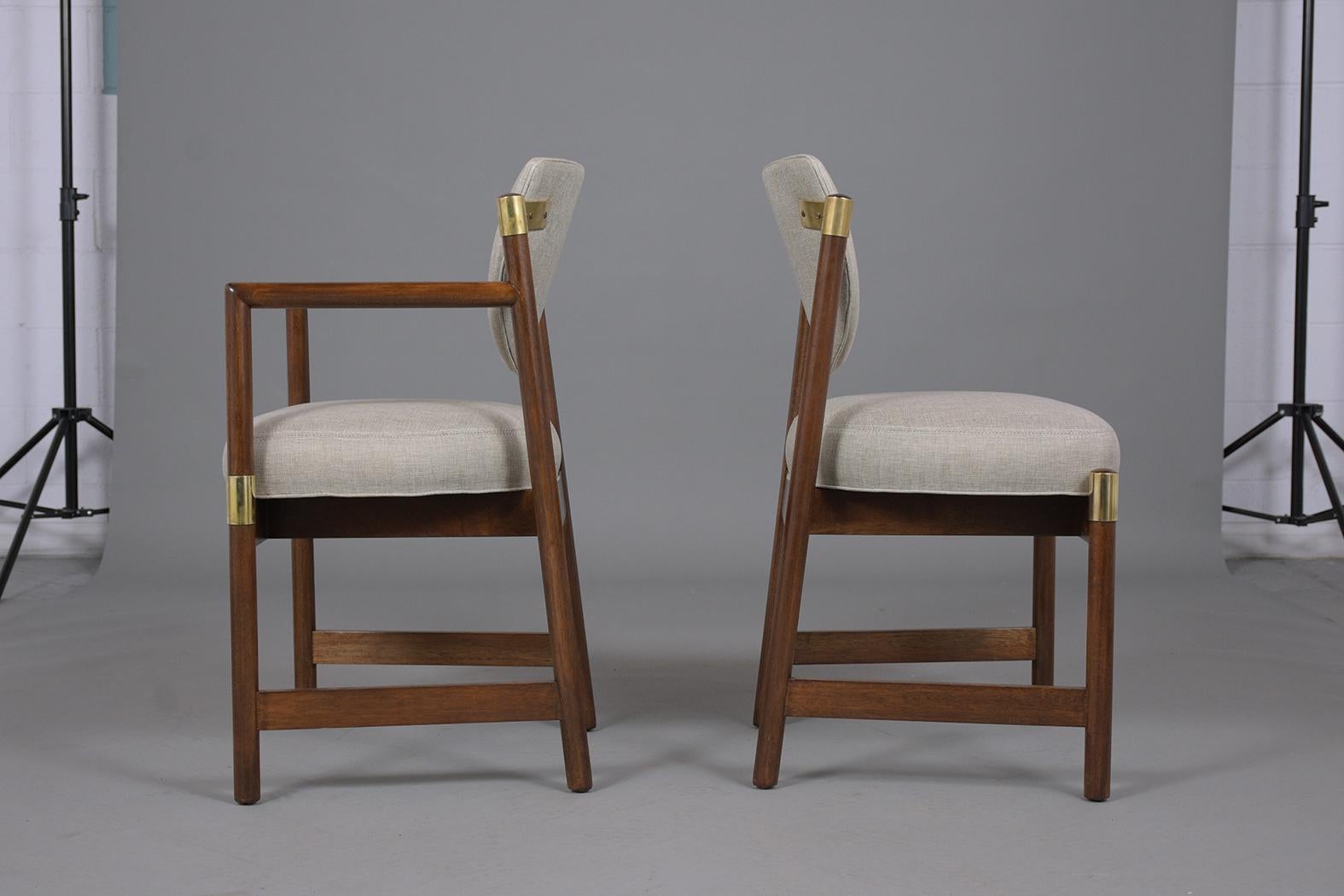 Set of T.H. Robsjohn Gibbings Style Dining Chairs 2