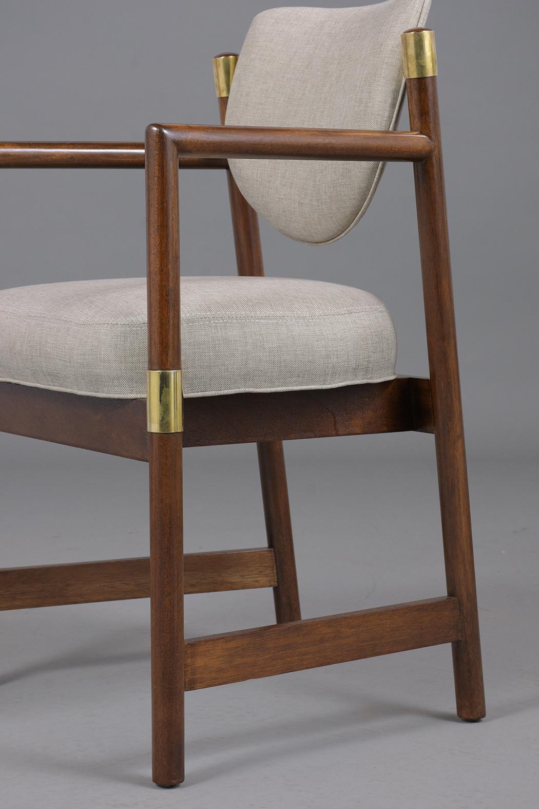 Mid-20th Century Set of T.H. Robsjohn Gibbings Style Dining Chairs