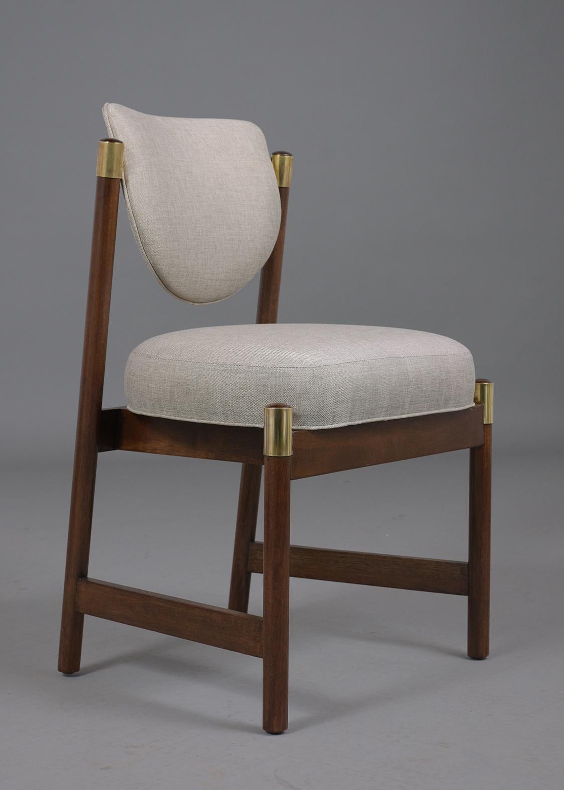 Set of T.H. Robsjohn Gibbings Style Dining Chairs 1