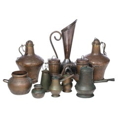 Set of thirteen pieces - 19th century