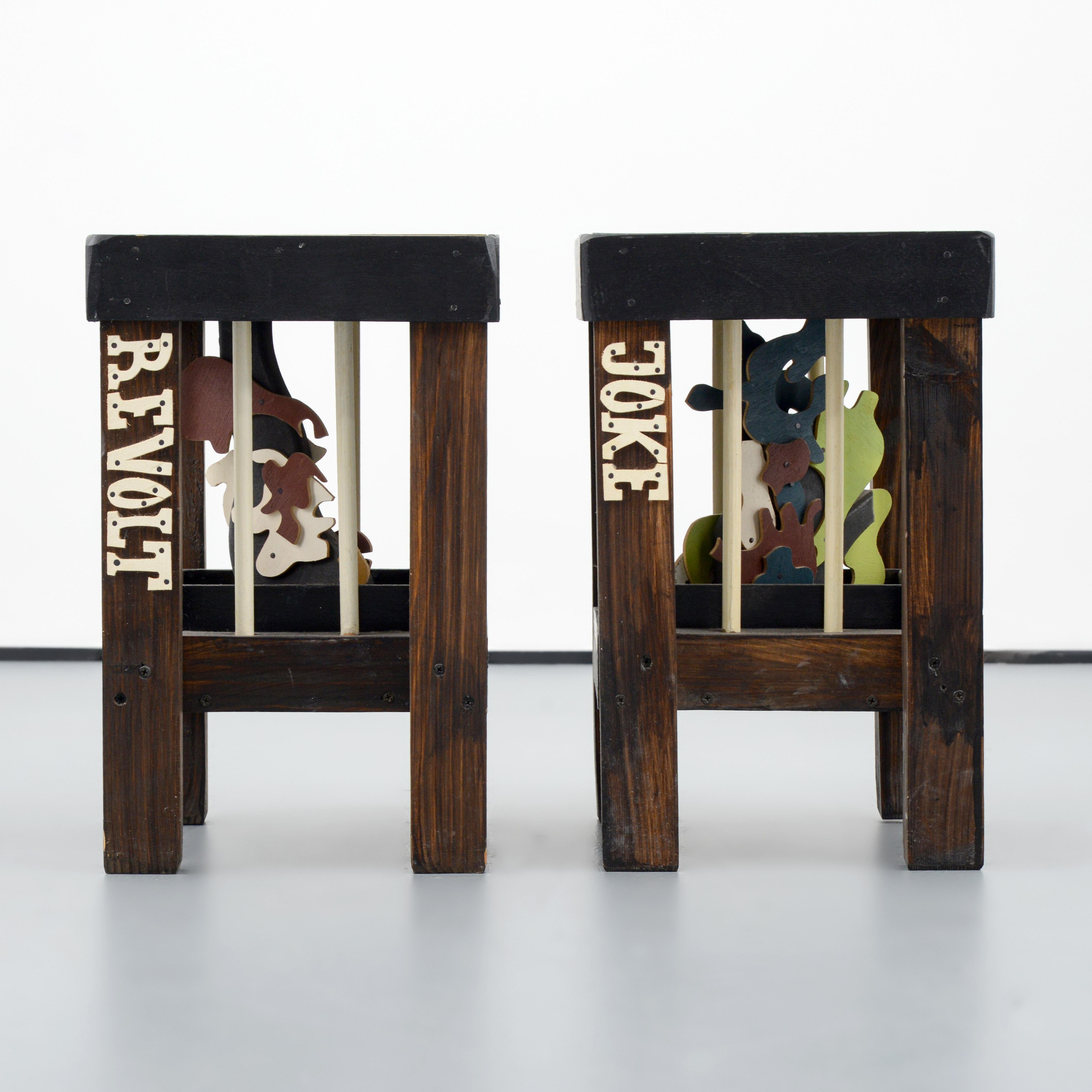 Modern Set of Thorsten Passfeld Stools, 
