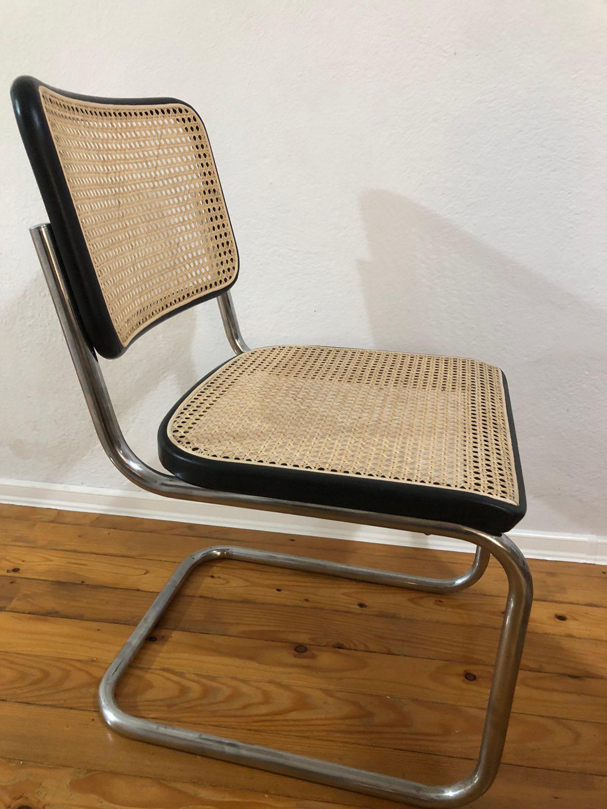 Set Of Thre THONET Cesca Chair By Marcel Breuer Austria 1978 For Sale 1