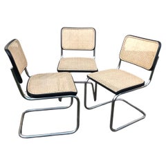 Satz von Thre THONET Cesca-Stühlen von Marcel Breuer, Österreich 1978