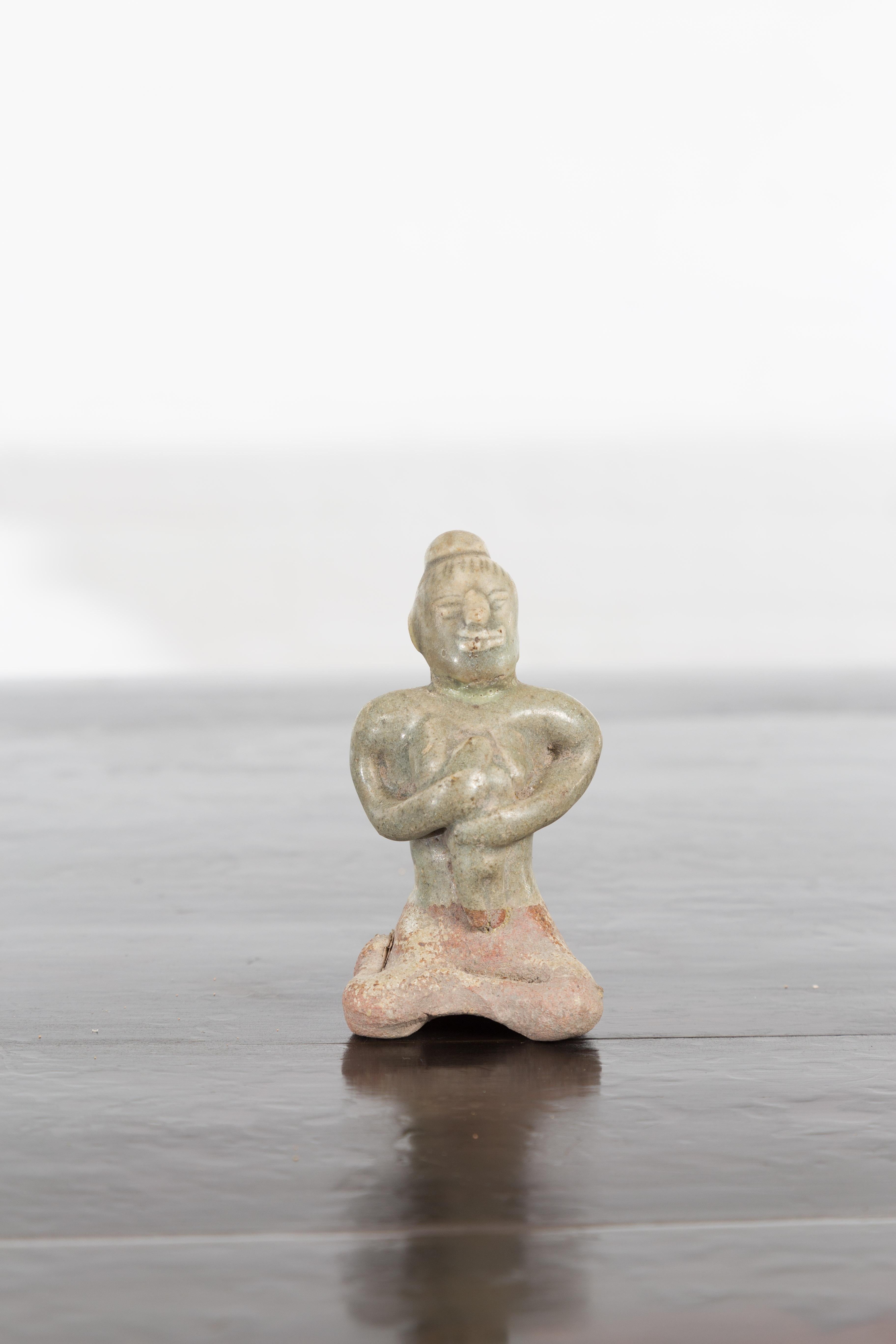 Ensemble de trois figures de fertilité en céramique du 14e ou 15e siècle de Thaïlande en vente 1