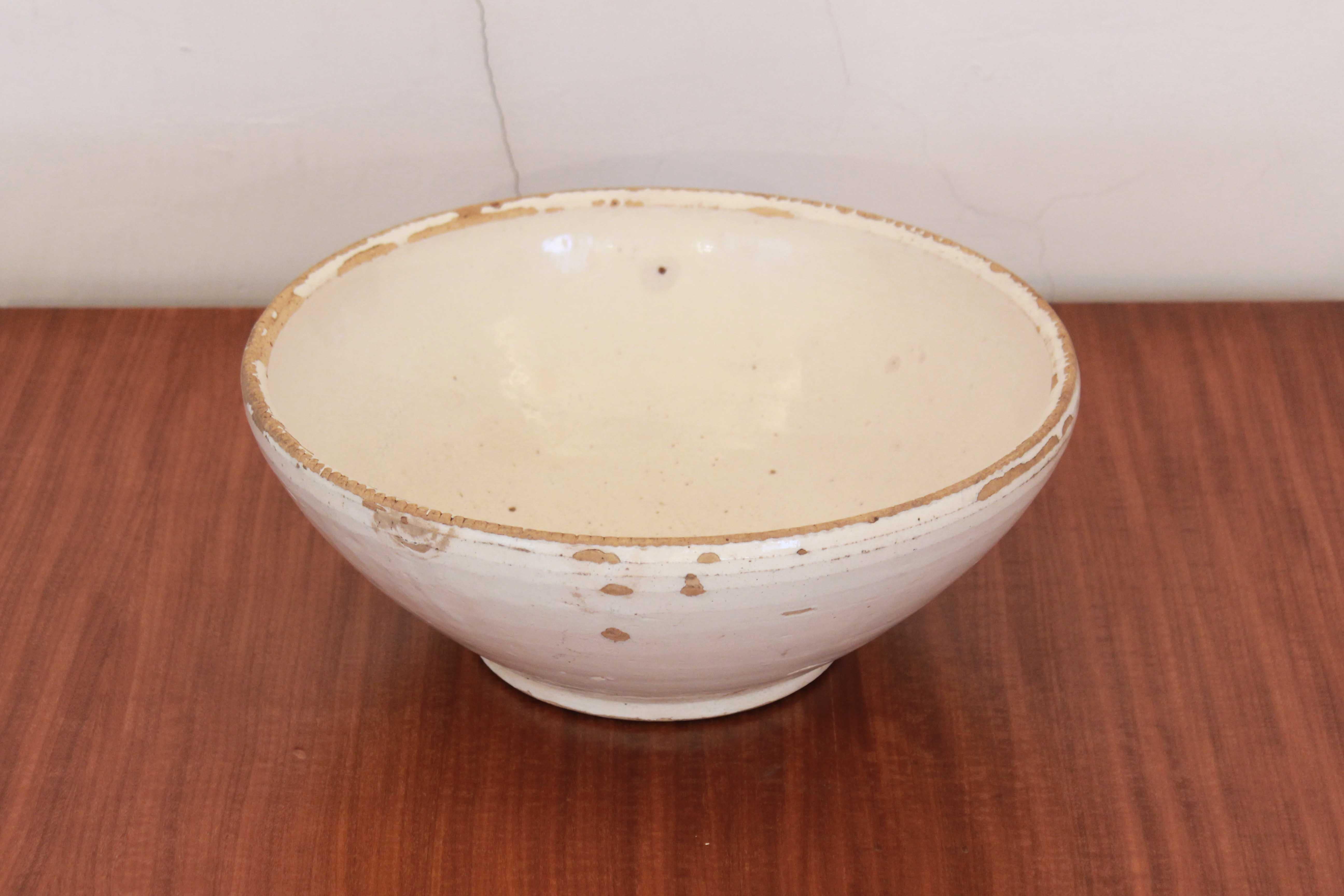 Set of Three 1800 Antique Italian Ceramic Bowls 8
