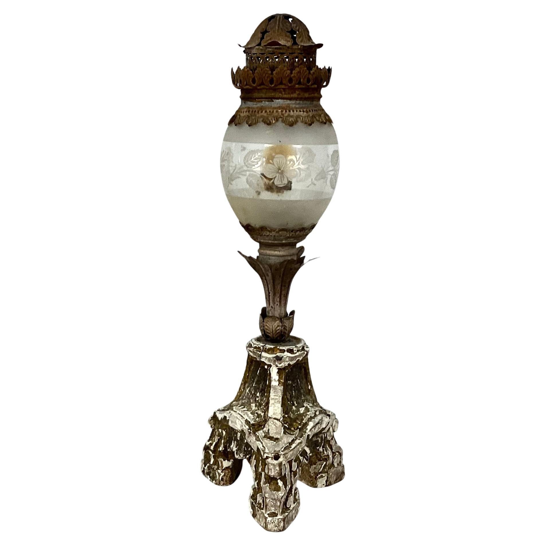 Set Of Three 18th Century Italian Giltwood Lanterns 2