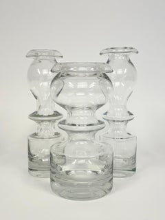 Set of Three 1966 Pompadour Vases by Finnish Designer Nanny Still for Riihimäen