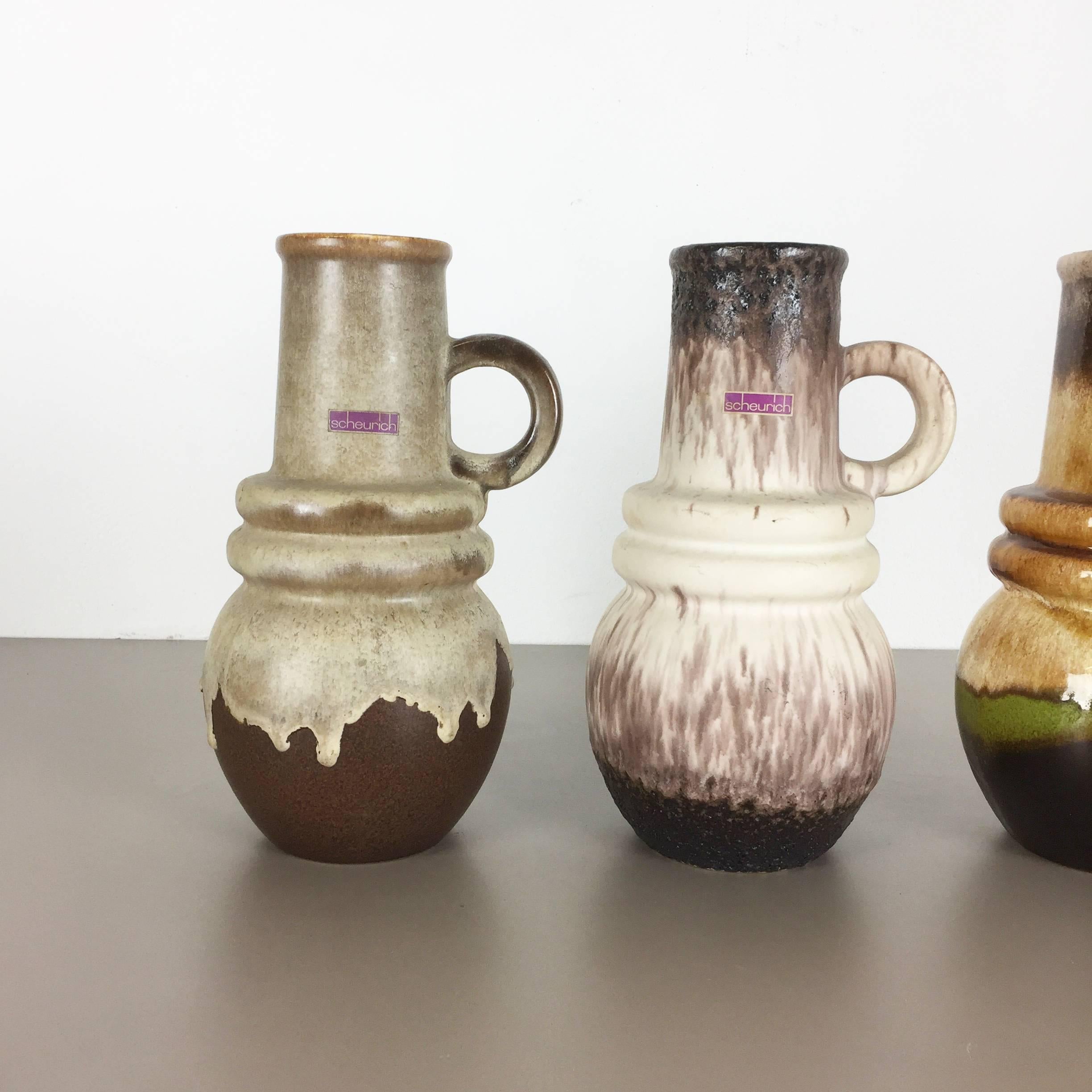 Article :

Ensemble de trois vases d'art de la lave grasse

Modèle : Vienne
428 26

Producteur :

Scheurich, Allemagne



Décennie :

1970s


Ces vases vintage originaux ont été produits dans les années 1970 en Allemagne. Il est