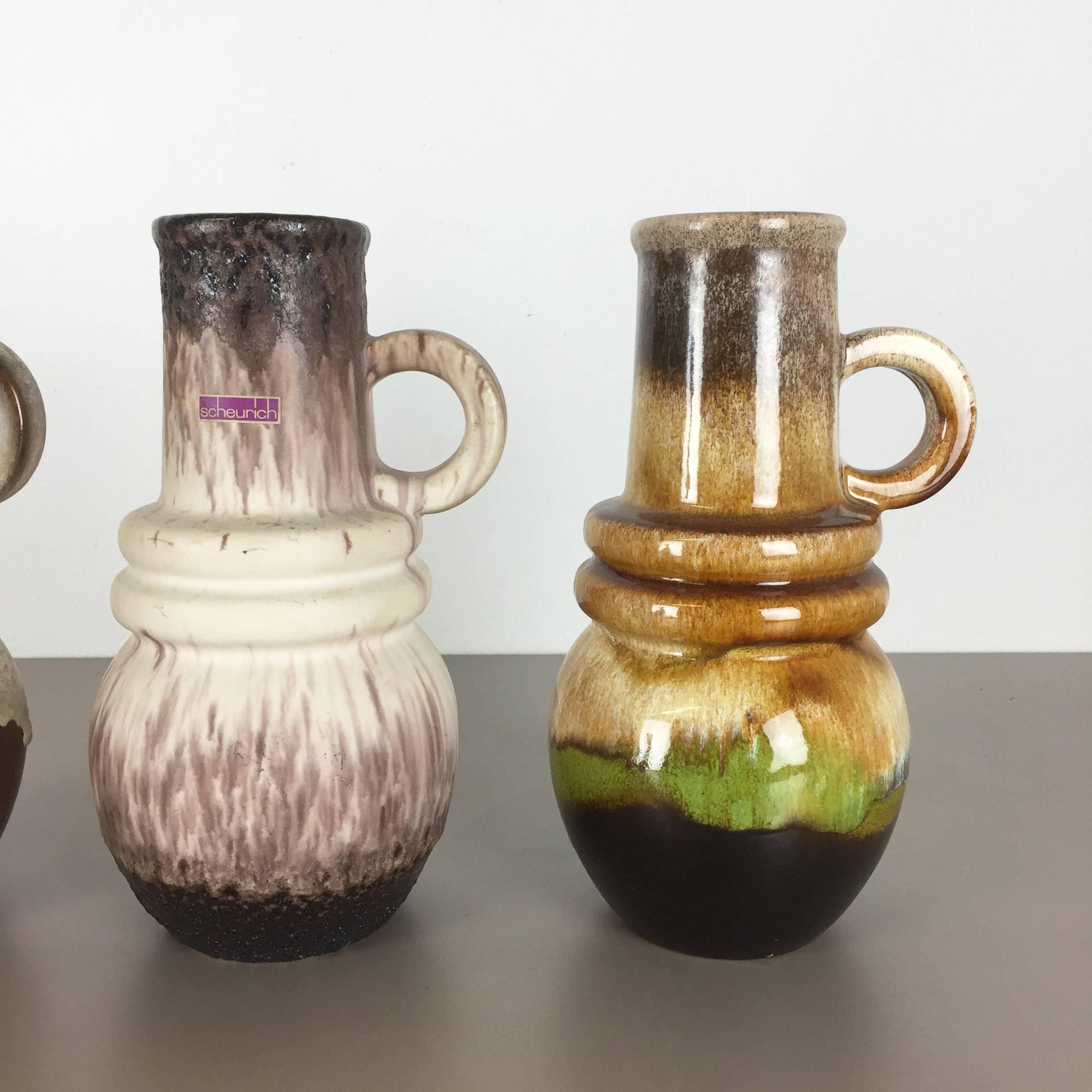 Mid-Century Modern Ensemble de trois vases 