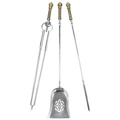Set of Three 19th Century Fire Irons