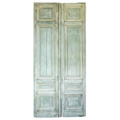 Set of Three 19th Century Large Entry Doors