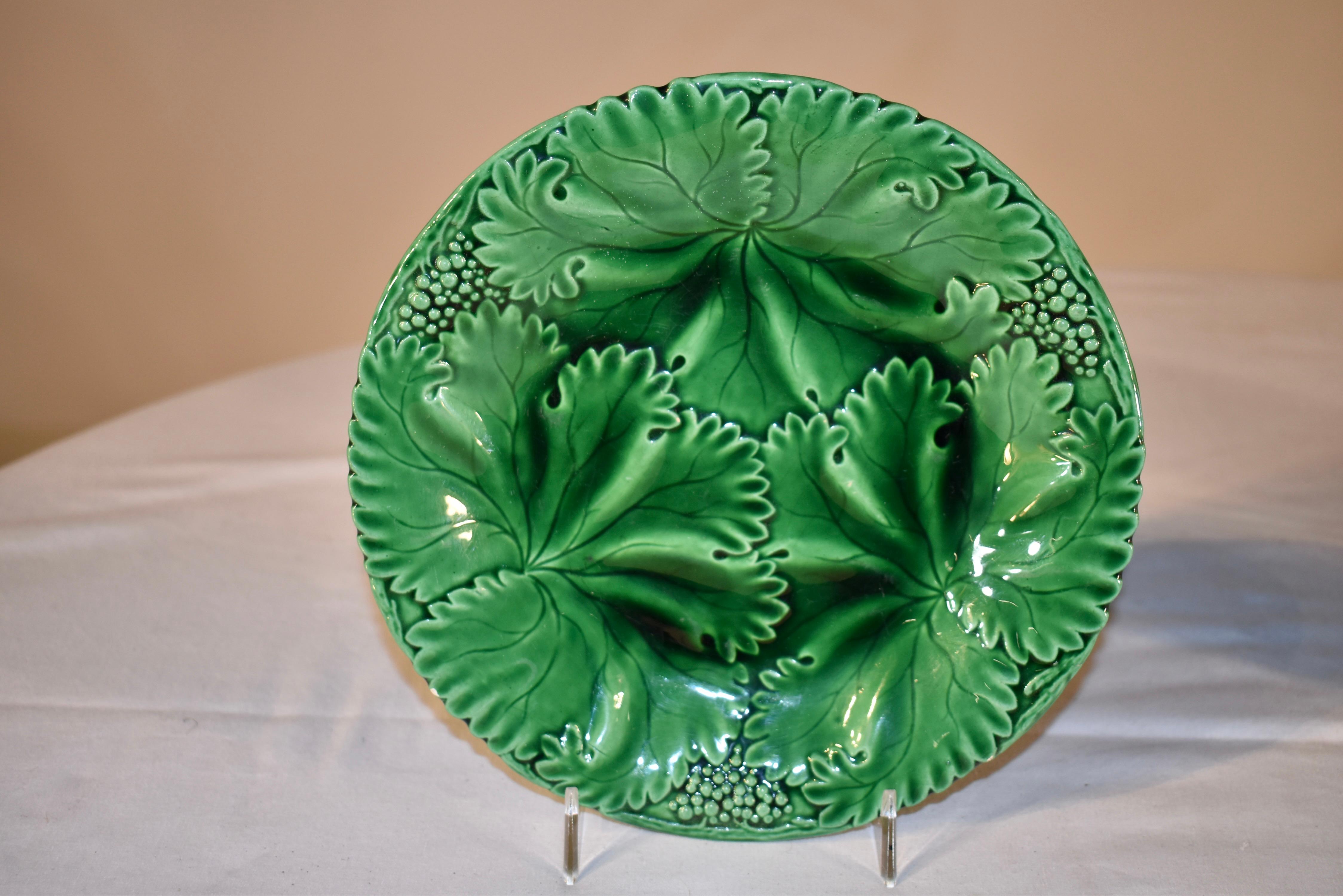 majolica plates for sale