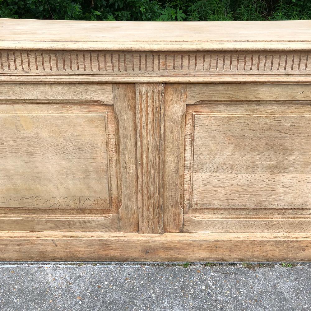 Set of Three 19th Century Stripped Oak Store Counters In Good Condition In Dallas, TX