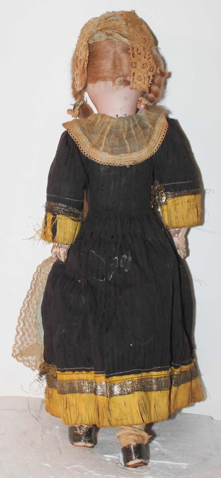 Set of Three 19thc Hand Made German Dolls For Sale at 1stDibs