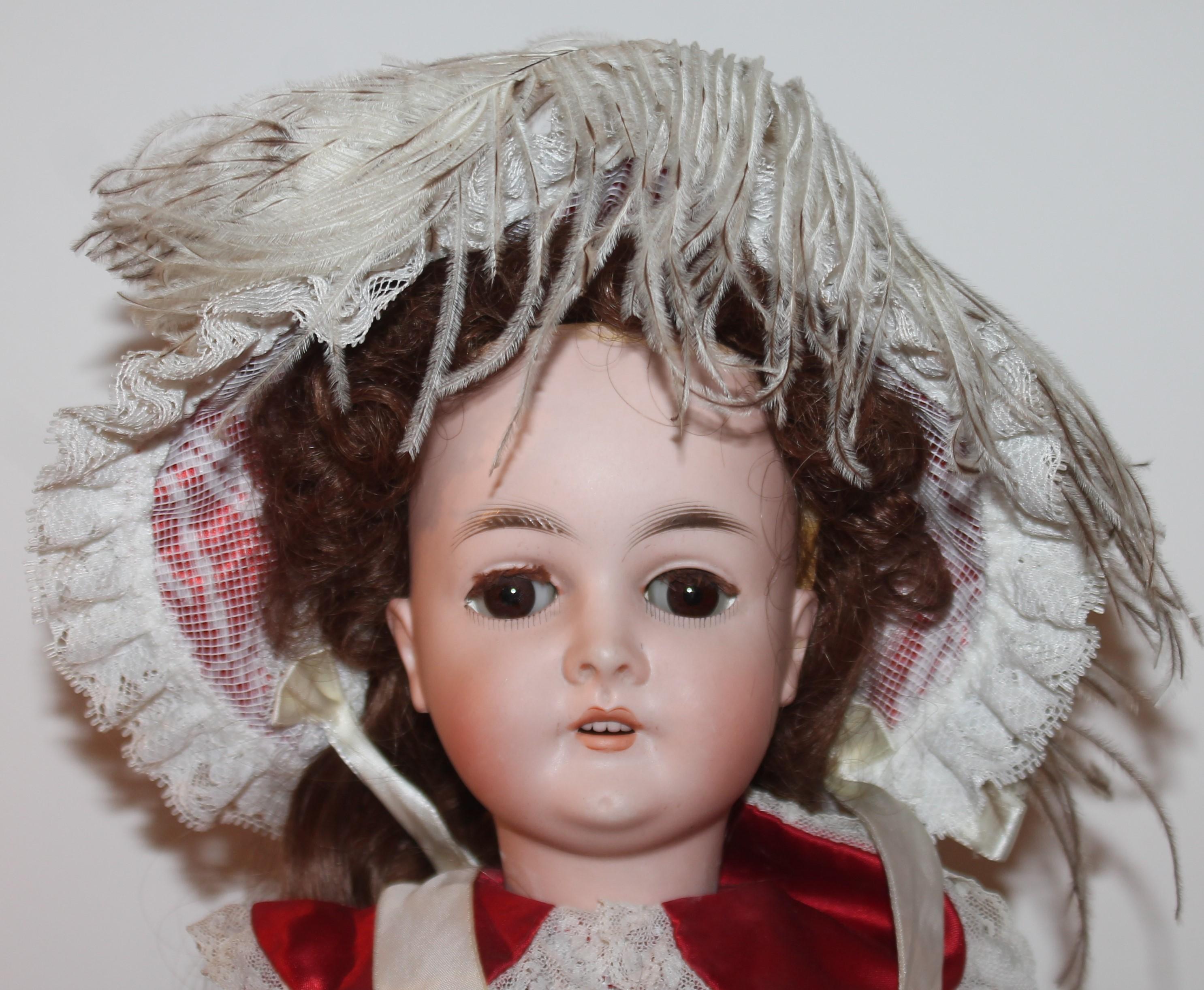 Set of Three 19thc Hand Made German Dolls For Sale 3
