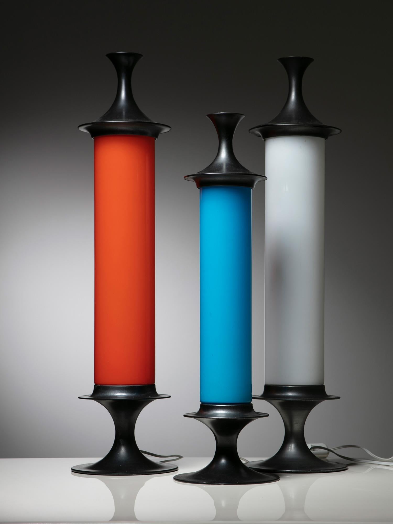 Italian Set of Three 1960s Table Lamps