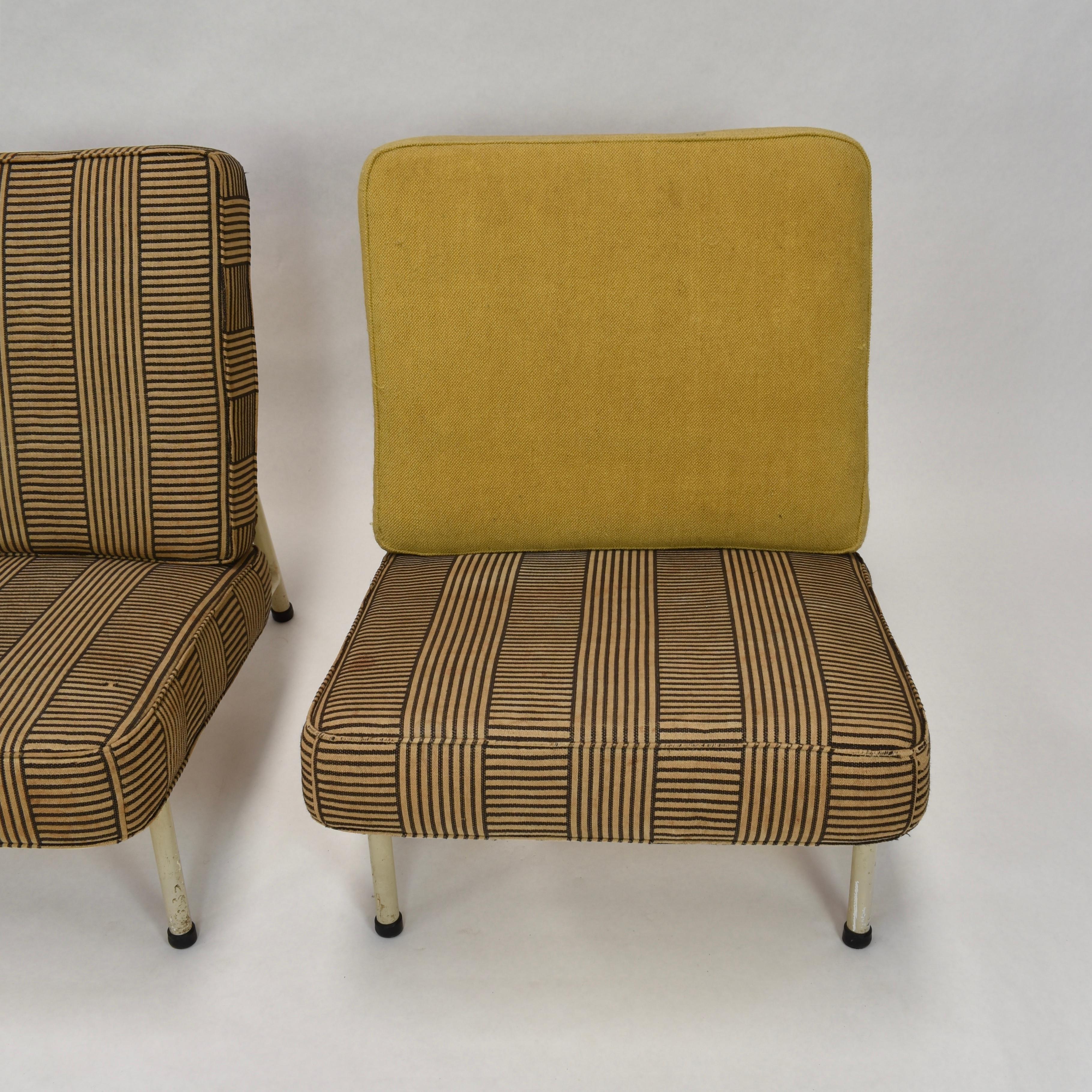 Set of Three Alf Svensson Lounge Chairs for DUX, Sweden, circa 1950 2