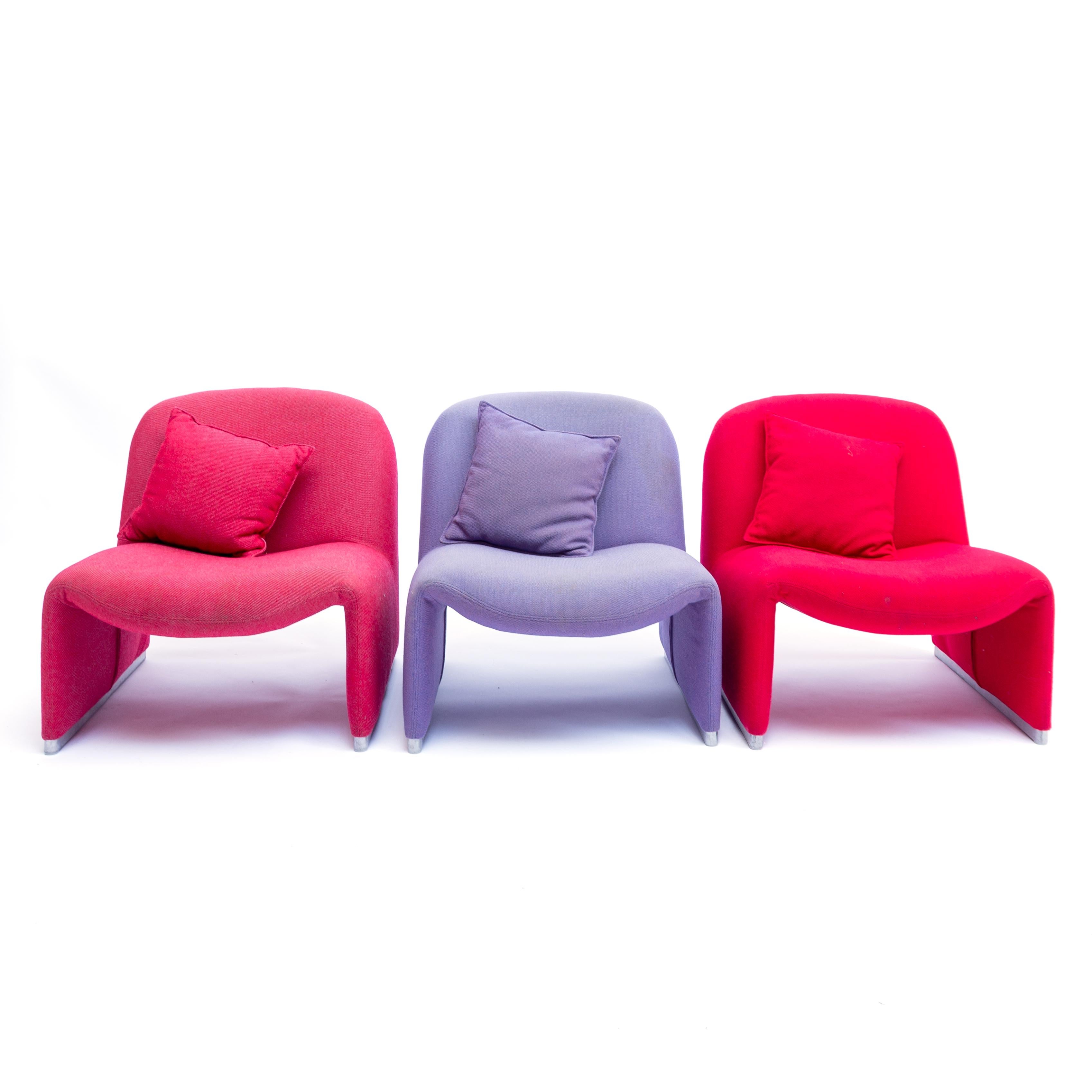 Set of Three ‘Alky Chairs’ by Giancarlo Piretti for Castelli, Italy, 1970s 2