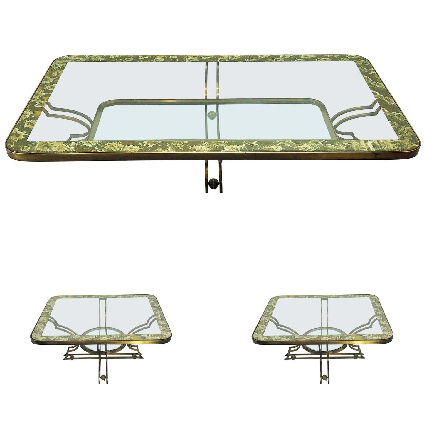 Set of Three Amazing Tables Designed by Arturo Pani