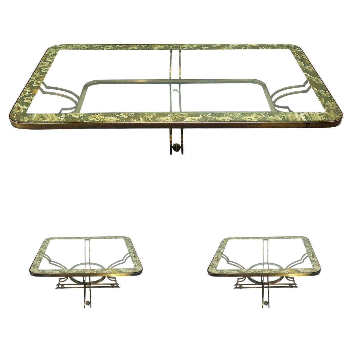 Ensemble de trois tables étonnantes Design/One par Arturo Pani en vente