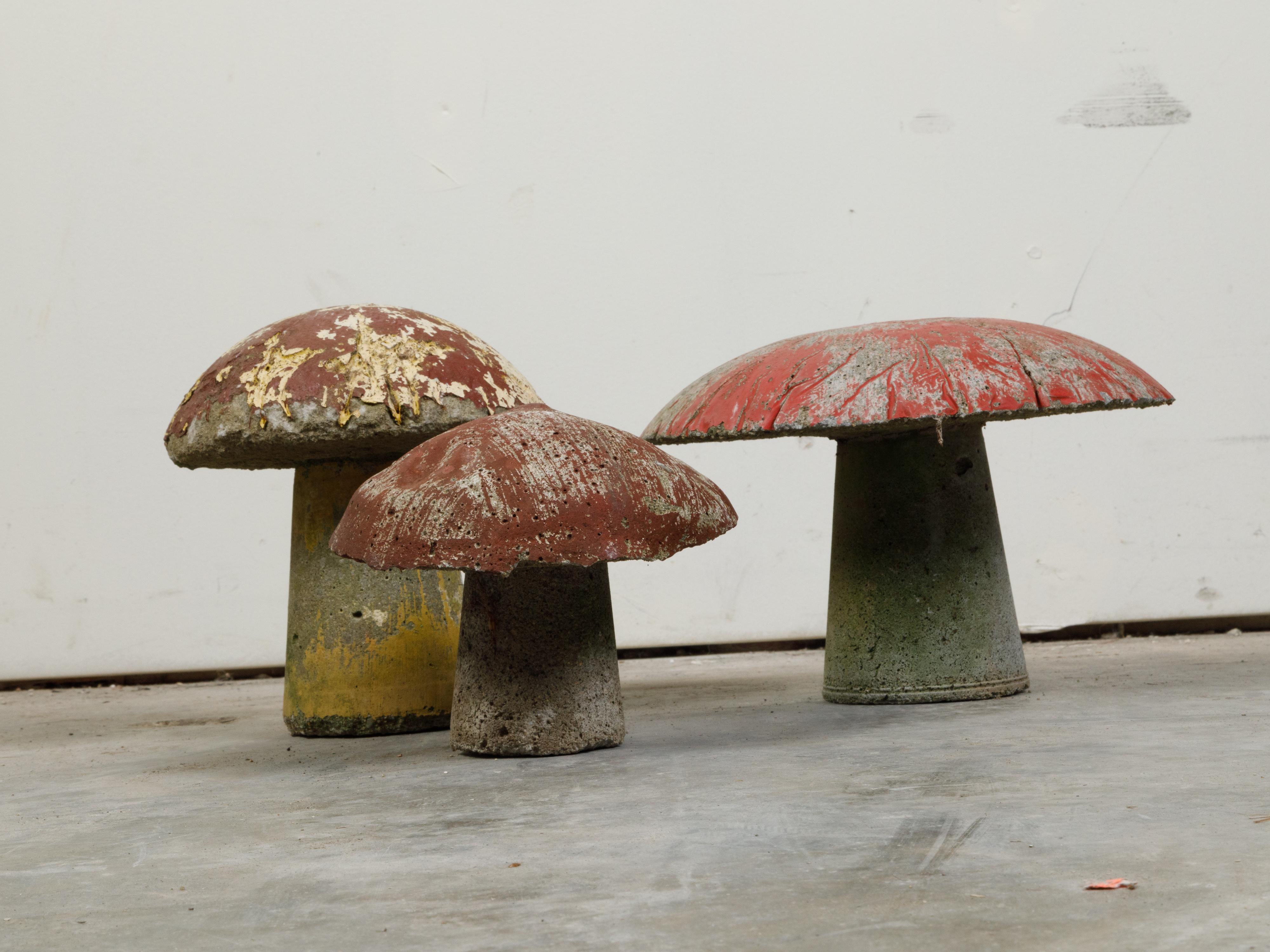 cement mushrooms