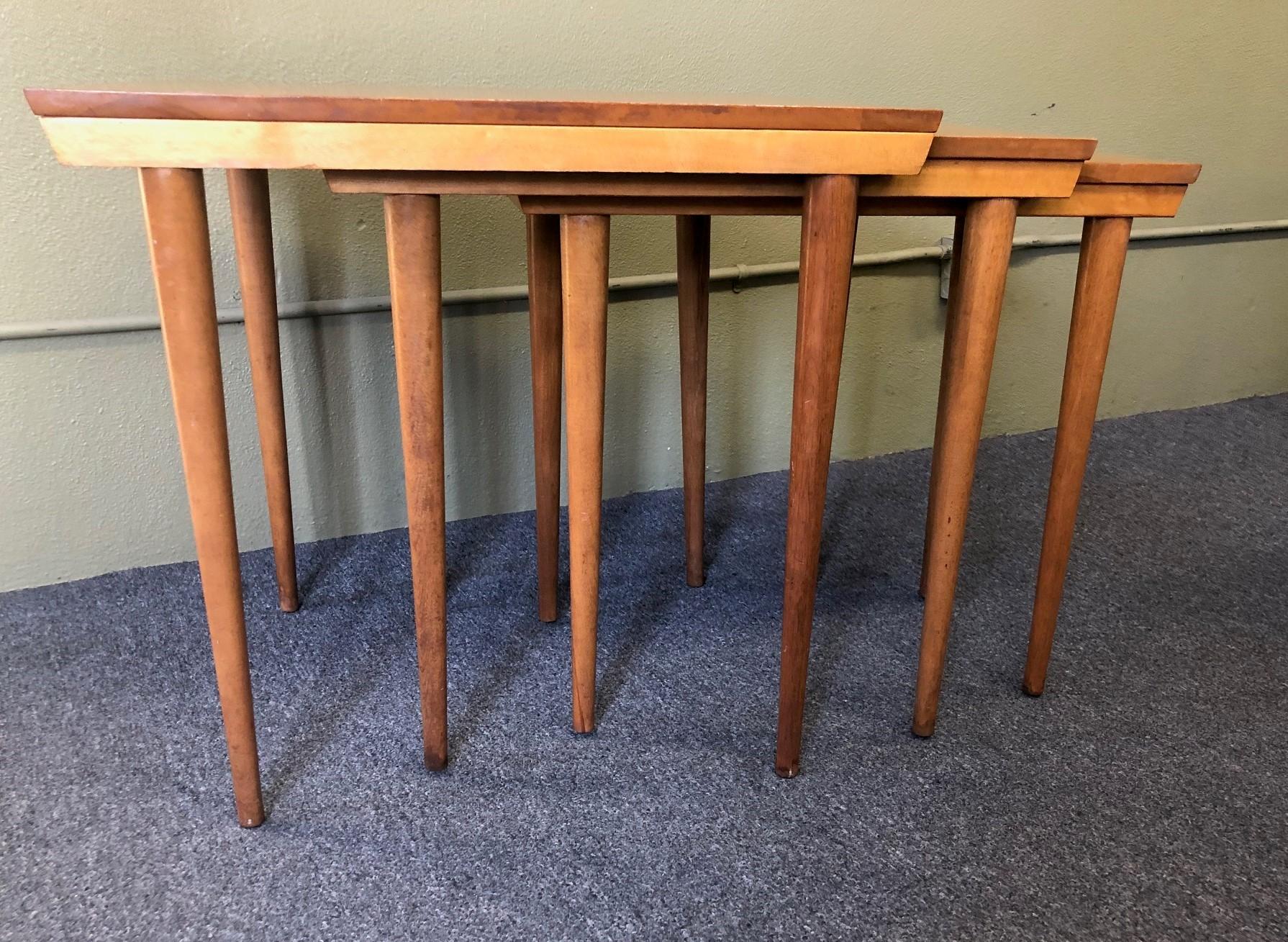 Mid-Century Modern Set of Three 