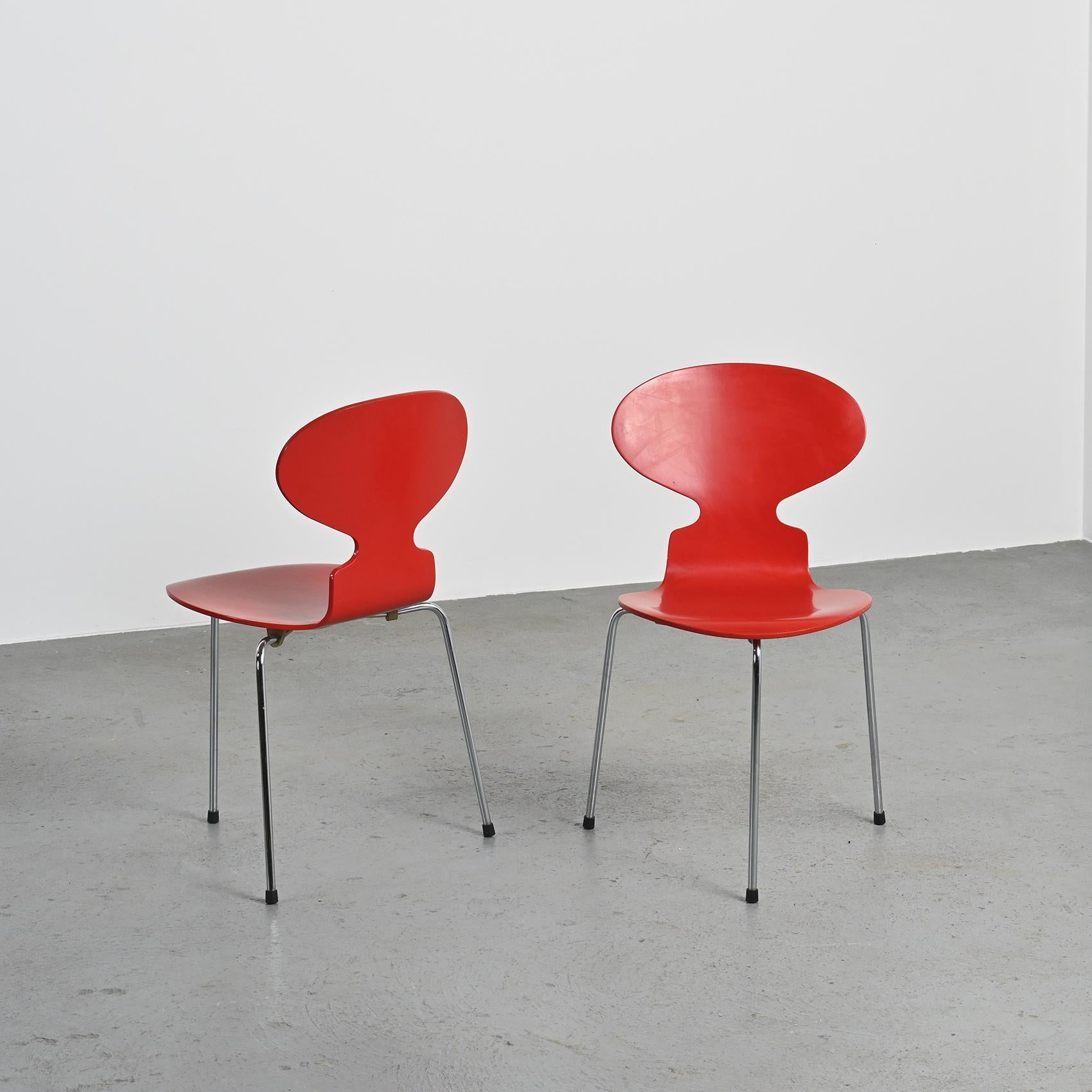 XX secolo Set di tre sedie 