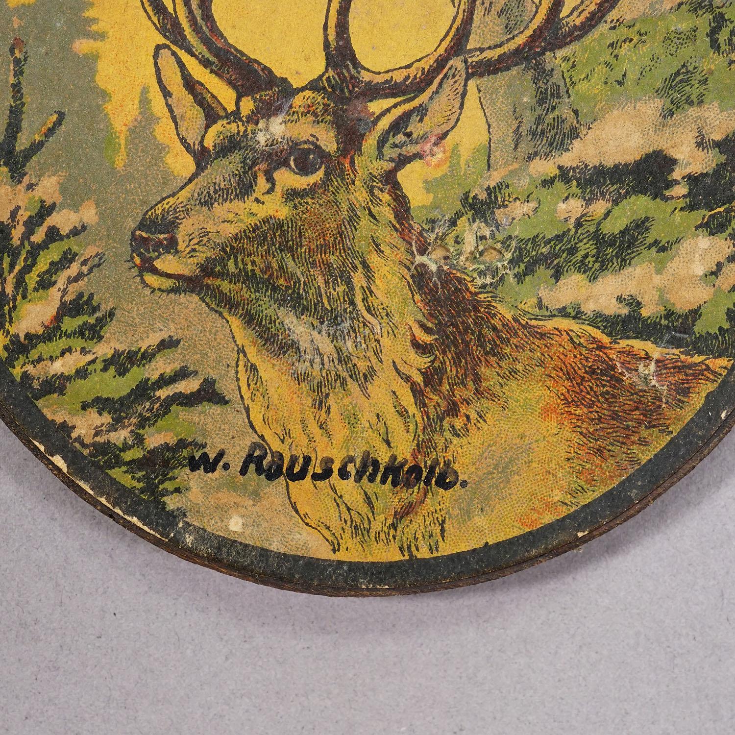 Set di tre targhe per bersagli antichi Germania anni '30 in vendita 1