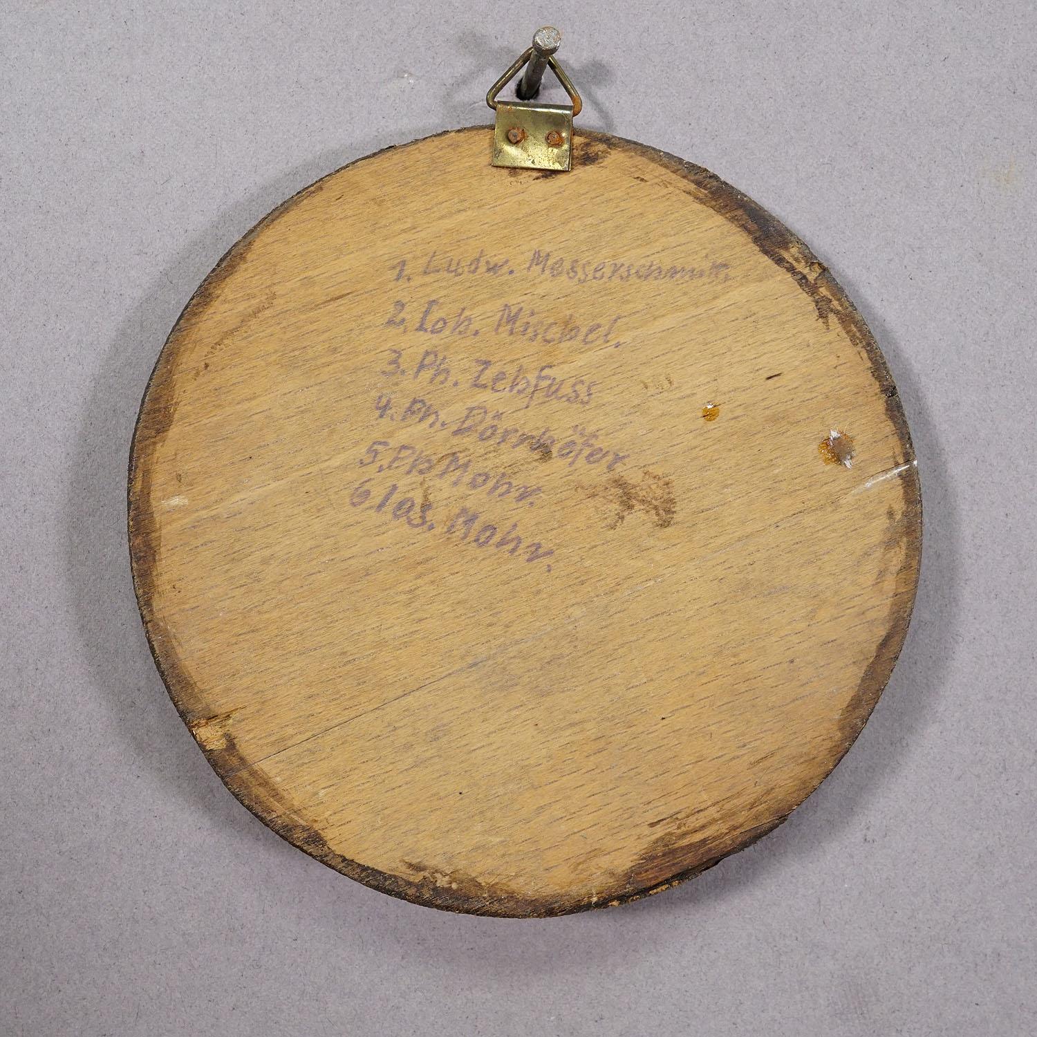 Set di tre targhe per bersagli antichi Germania anni '30 in vendita 2