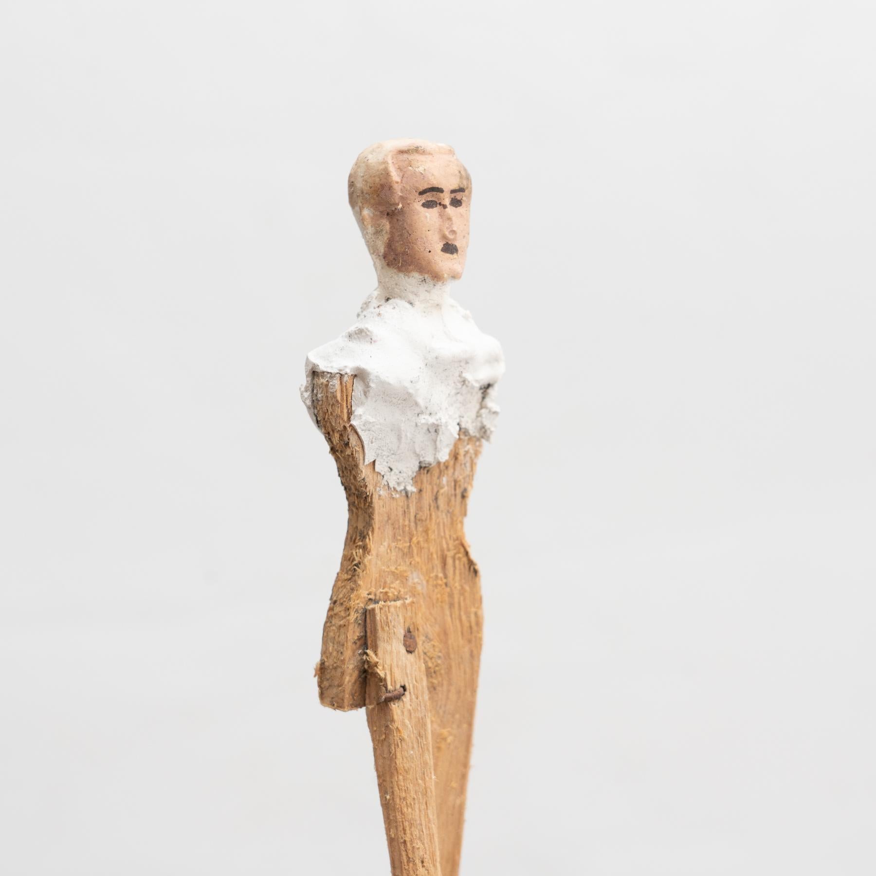 Ensemble de trois poupées de chiffon espagnoles traditionnelles anciennes, vers 1920 en vente 6