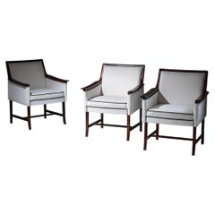 Set of Three Armchairs “Minerva” by Torbjørn Afdal, Norway, 1960s
