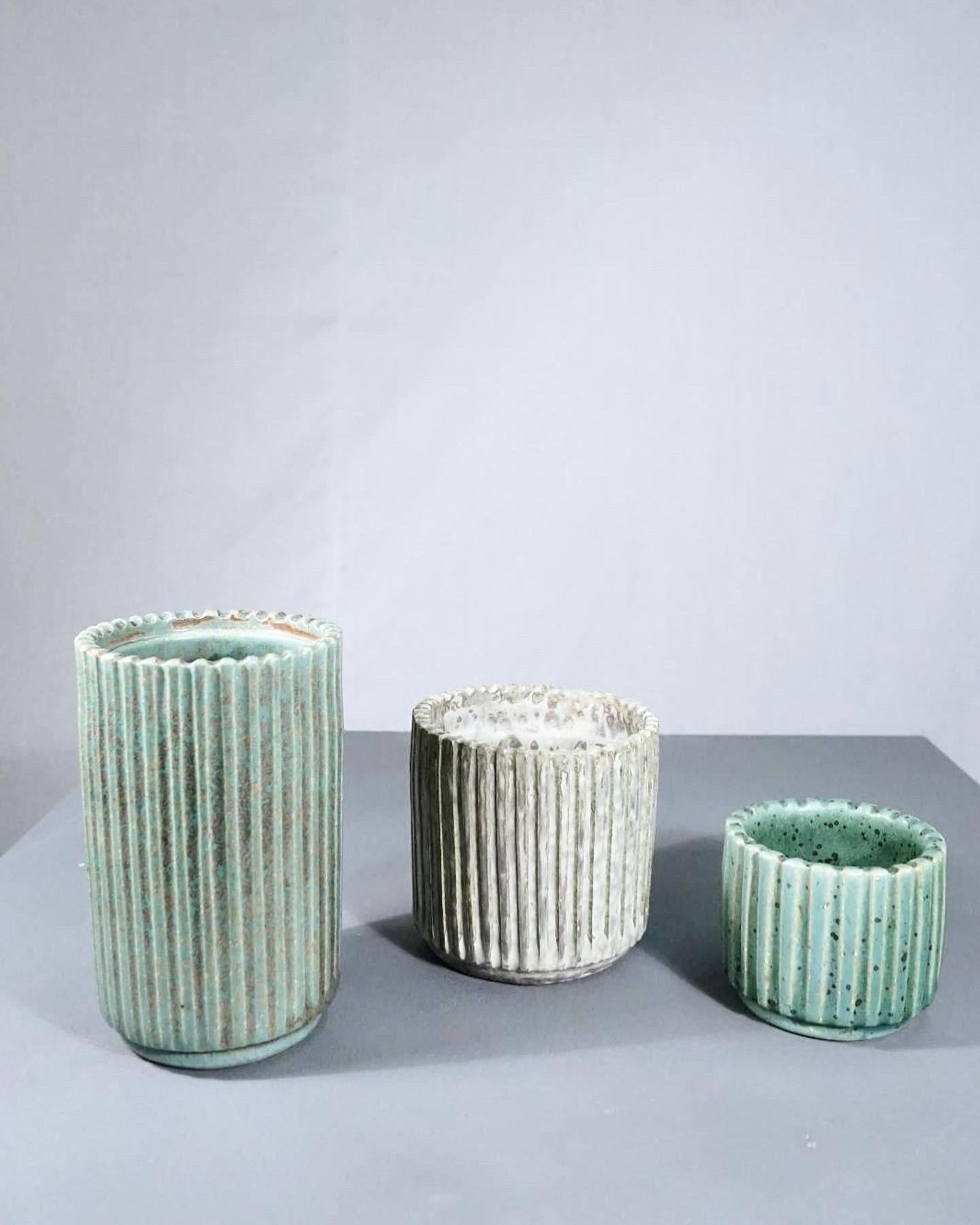 Set of Three Arne Bang Vases 2