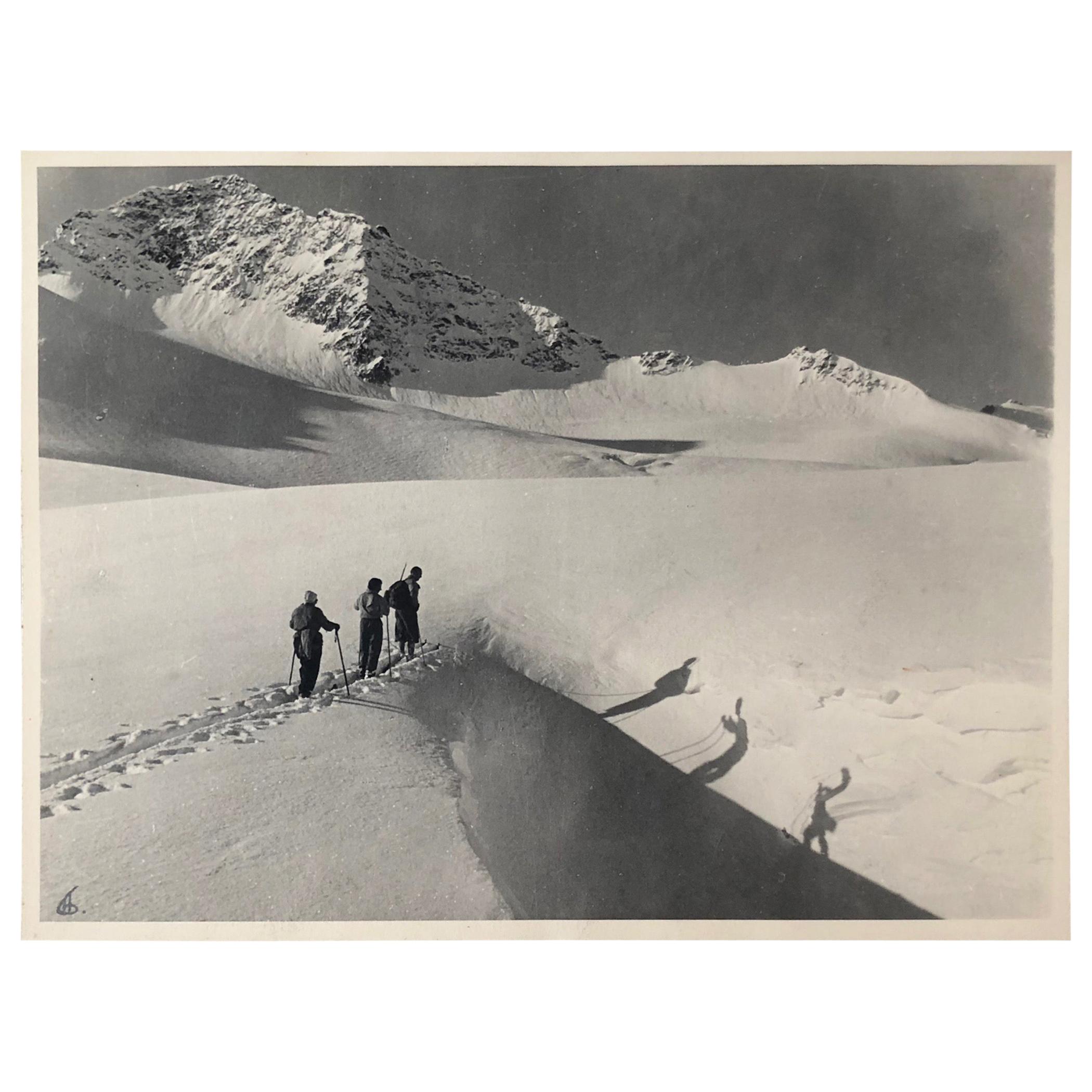 Ensemble de trois photographies d'art de Fritz Grgl, Autriche, 1932