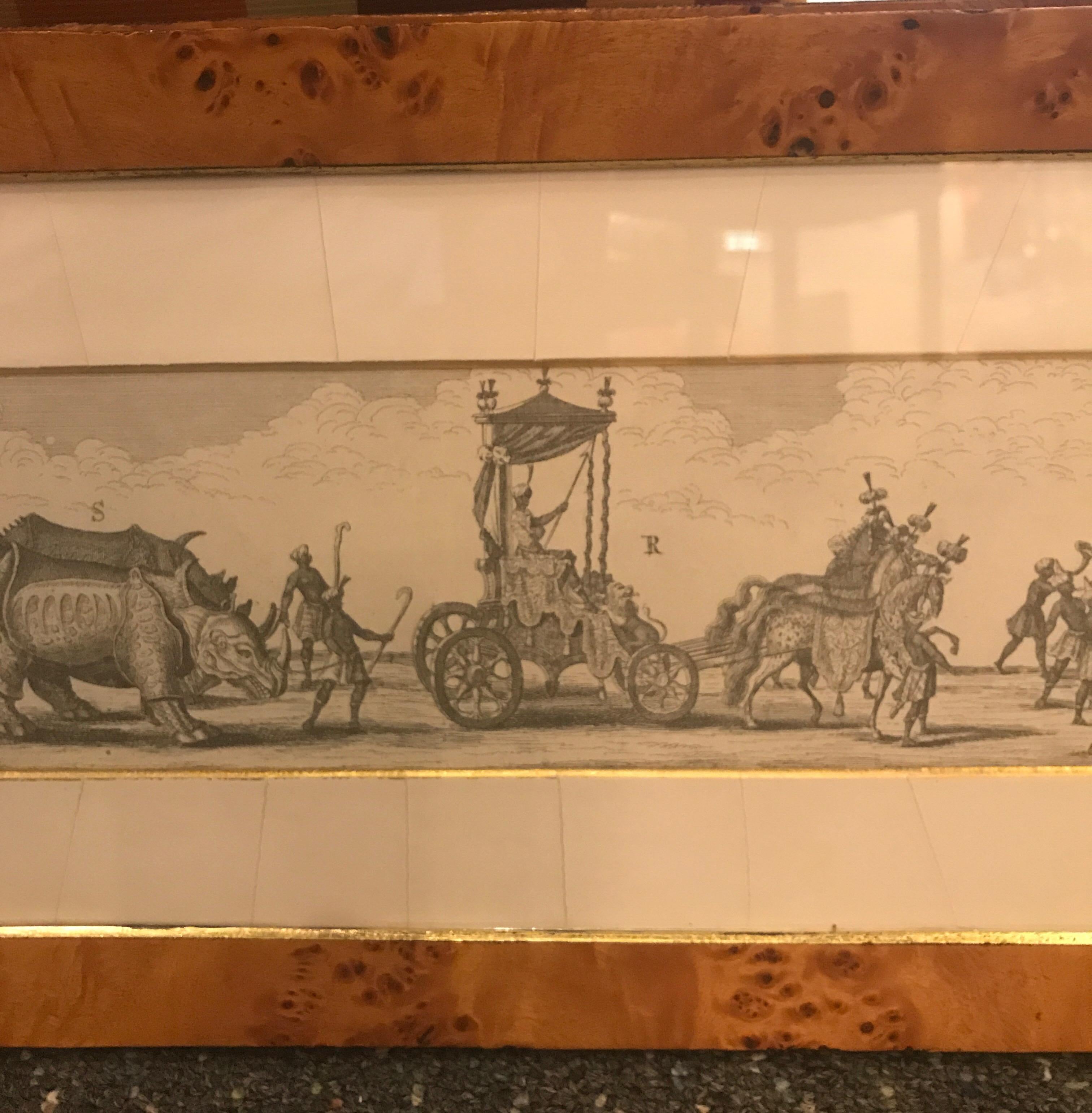 Set of Three Asian Motif English Engravings In Excellent Condition In Lambertville, NJ