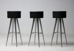 Set of Three Bar Stools by Maurizio Peregalli for Zeus Noto