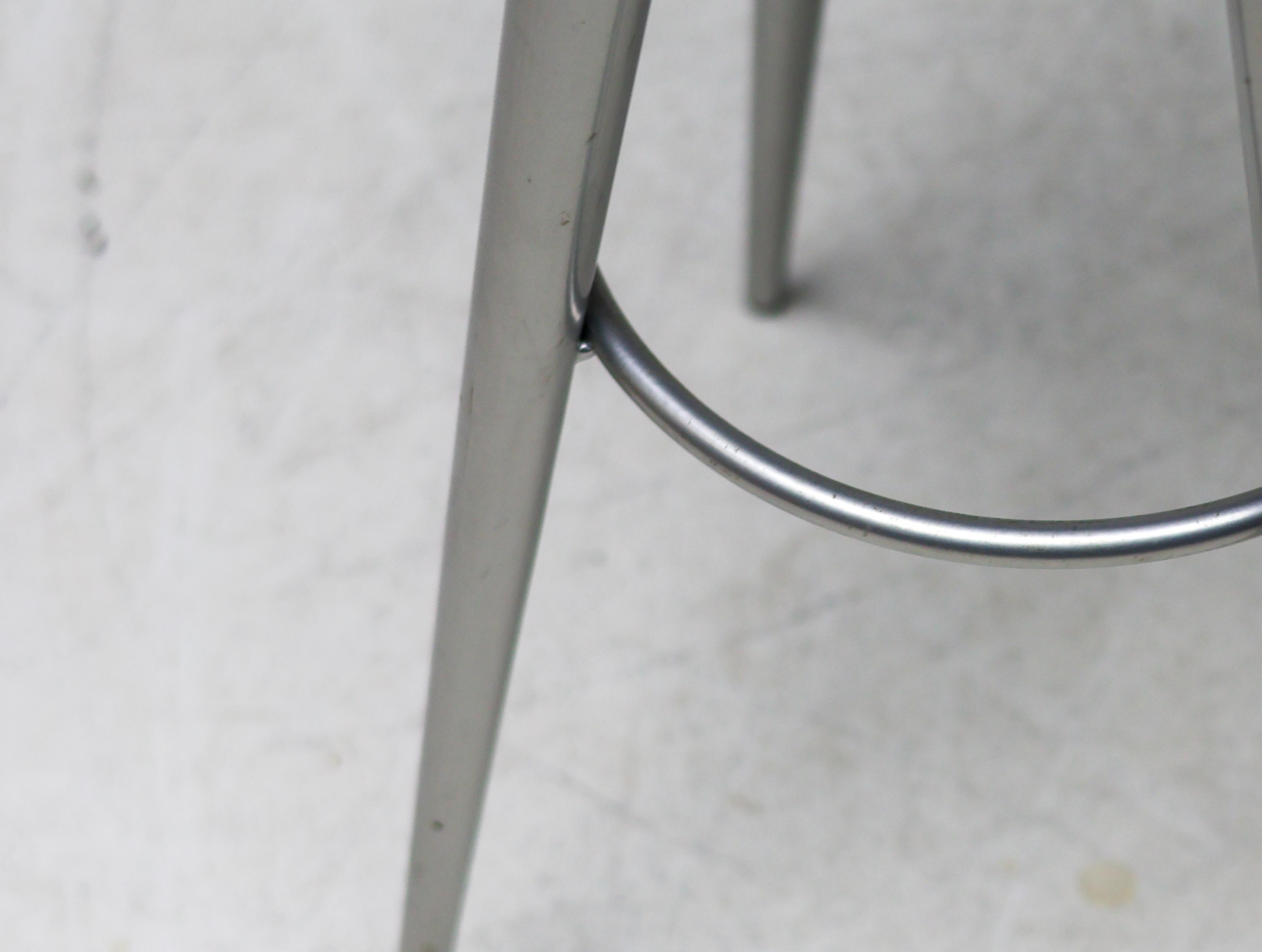 Fine XX secolo Set di tre sgabelli da bar di Maurizio Peregalli per Zeus Noto in vendita