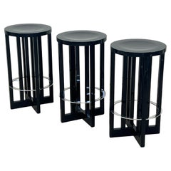 Set of Three Barstools by Richard Meier for Knoll