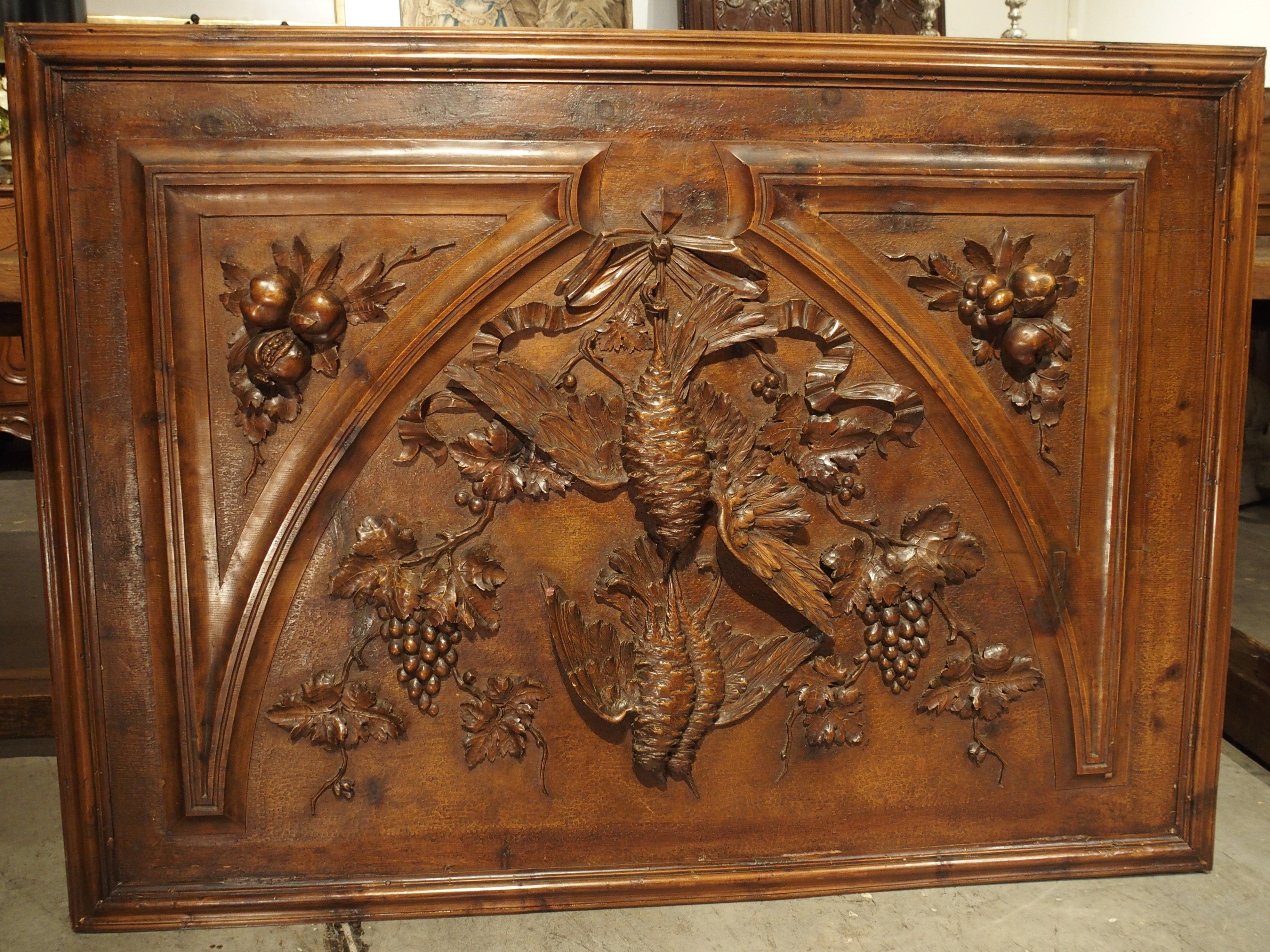 Set of Three Bas Relief Overdoor Panels from France, circa 1860 8