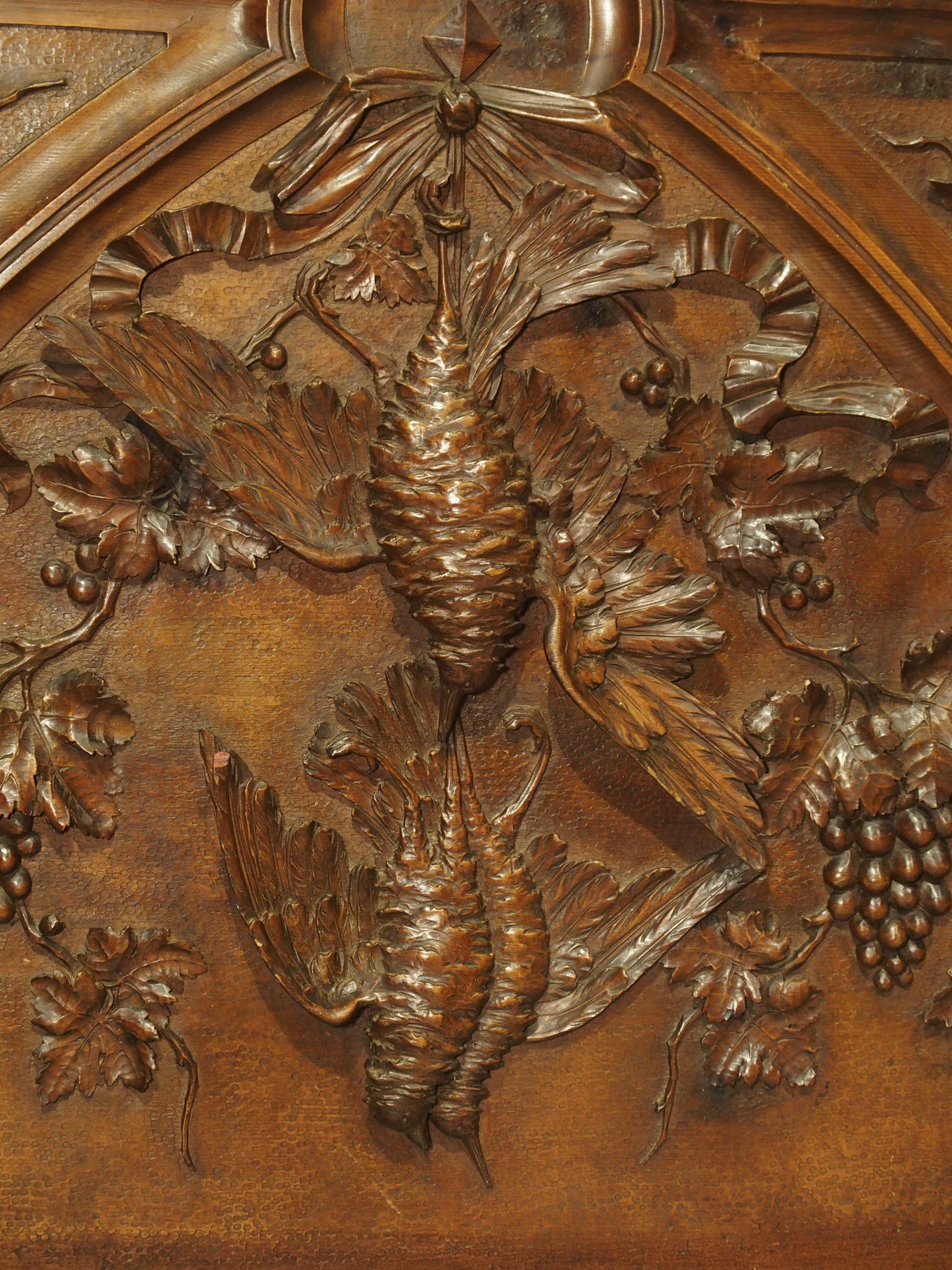 Set of Three Bas Relief Overdoor Panels from France, circa 1860 10