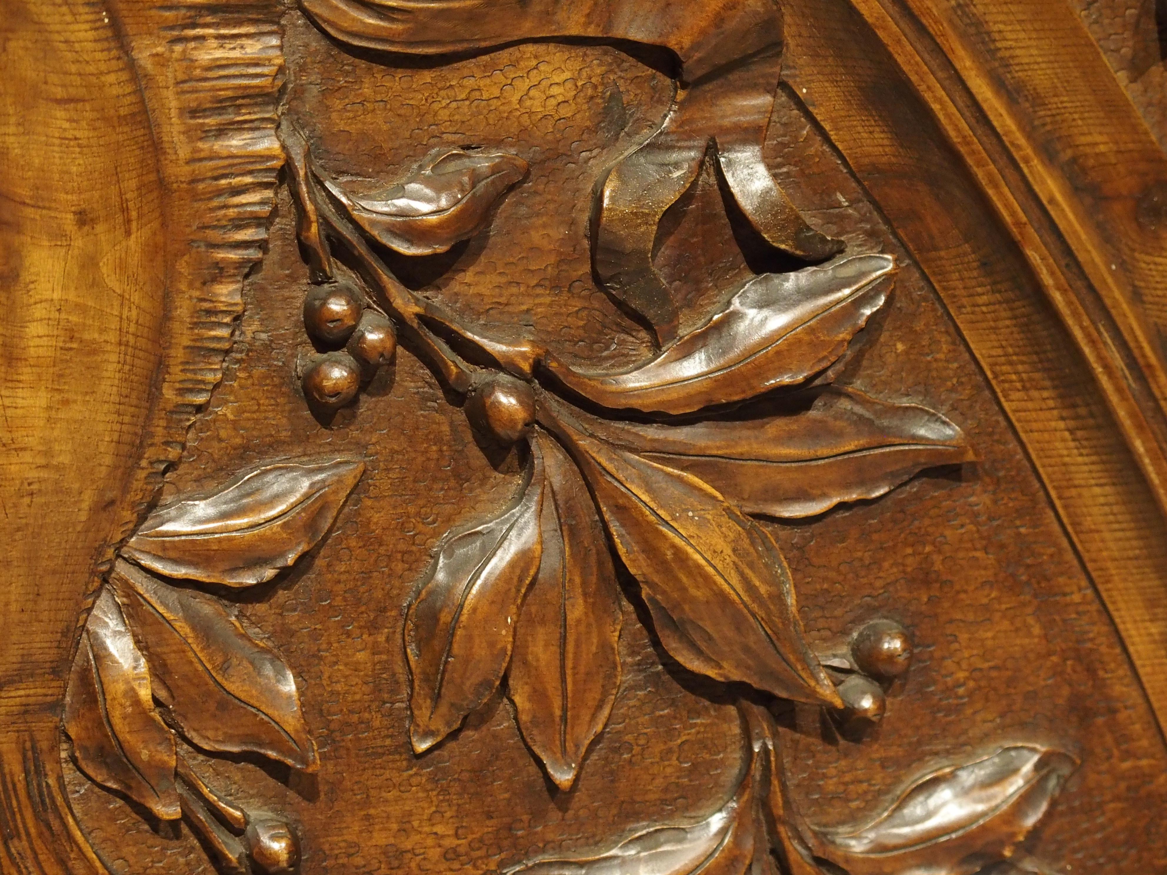 19th Century Set of Three Bas Relief Overdoor Panels from France, circa 1860