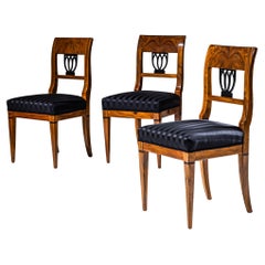 Set of Three Biedermeier Chairs, Southern Germany, circa 1820