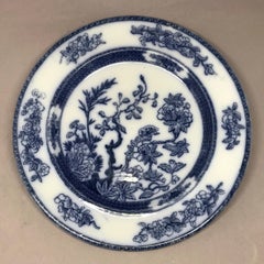 Set of Three Large Blue and White Copeland Indian Tree Plates