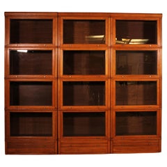 Set Of Three Bookcases Called Stacking Bookcase In Light Oak