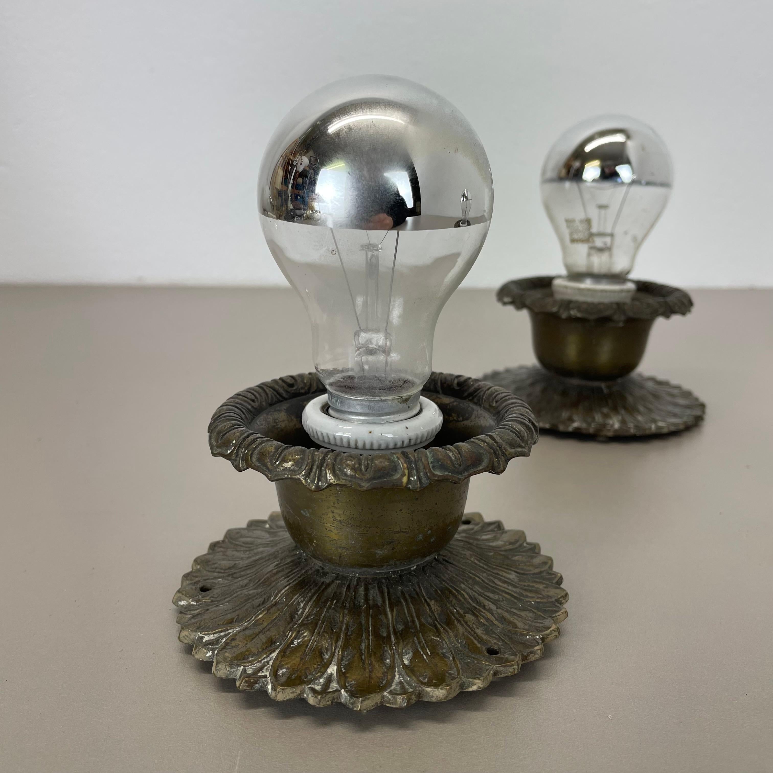 Set of Three Brutalist BRONZE 