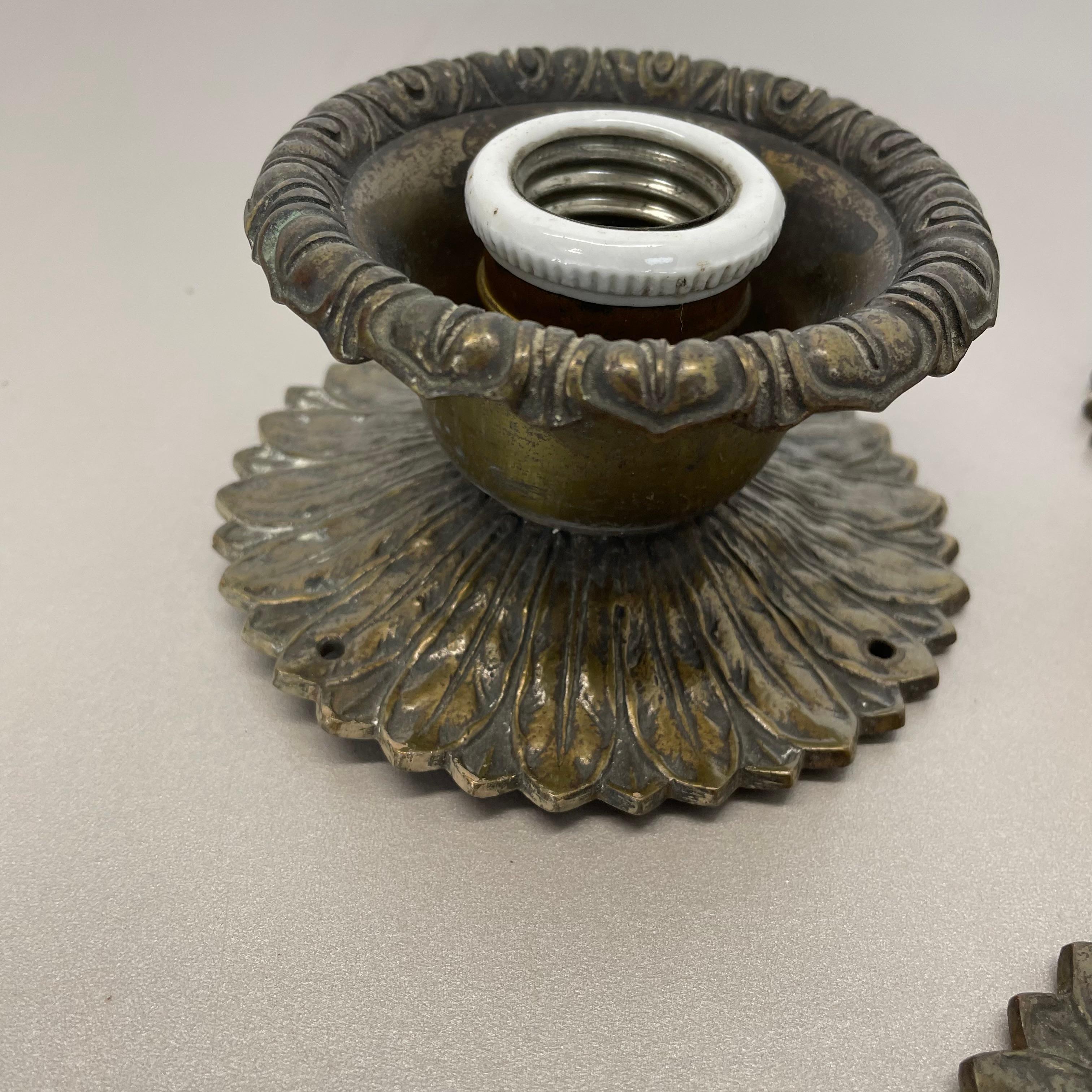 Set of Three Brutalist BRONZE 