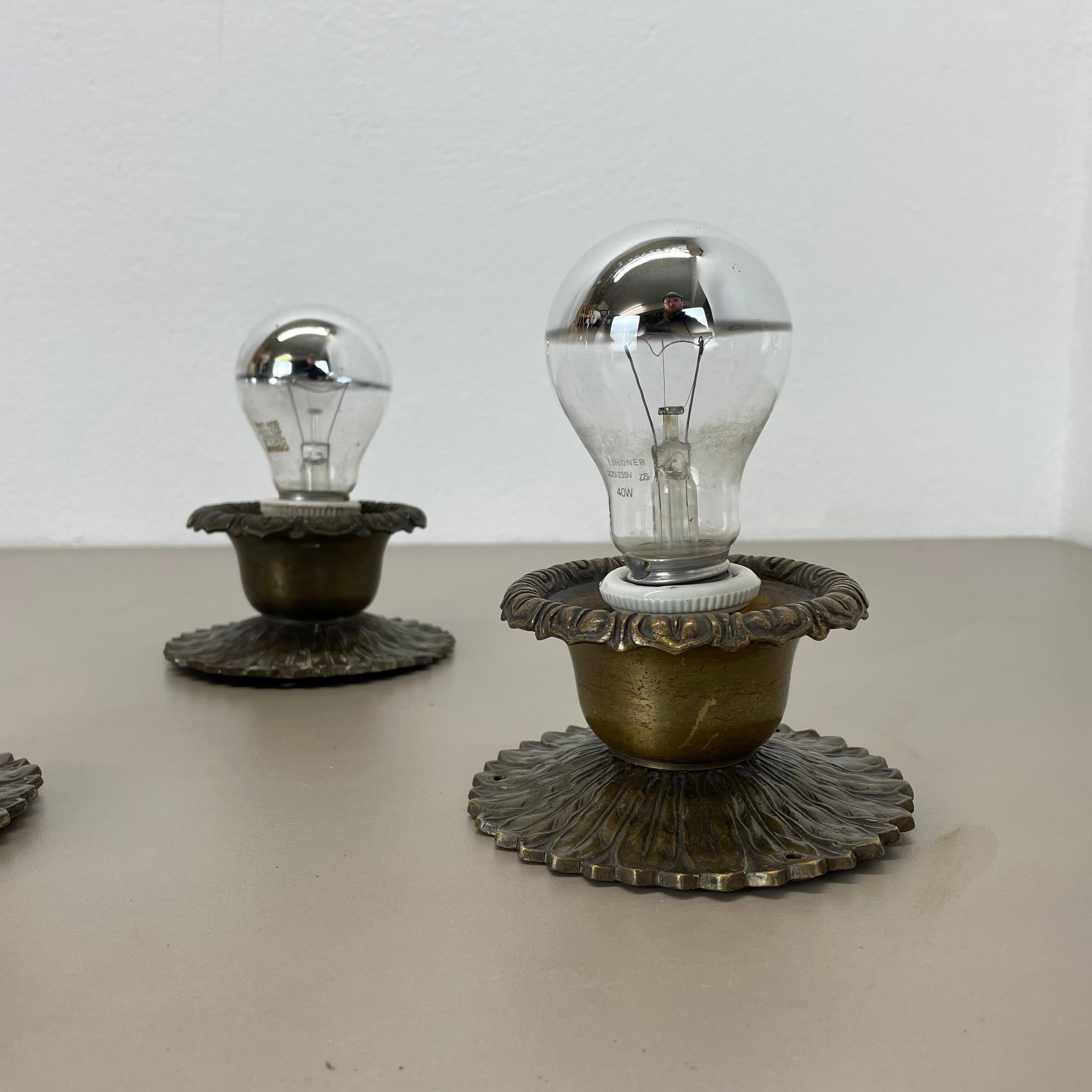 Set of Three Brutalist BRONZE 