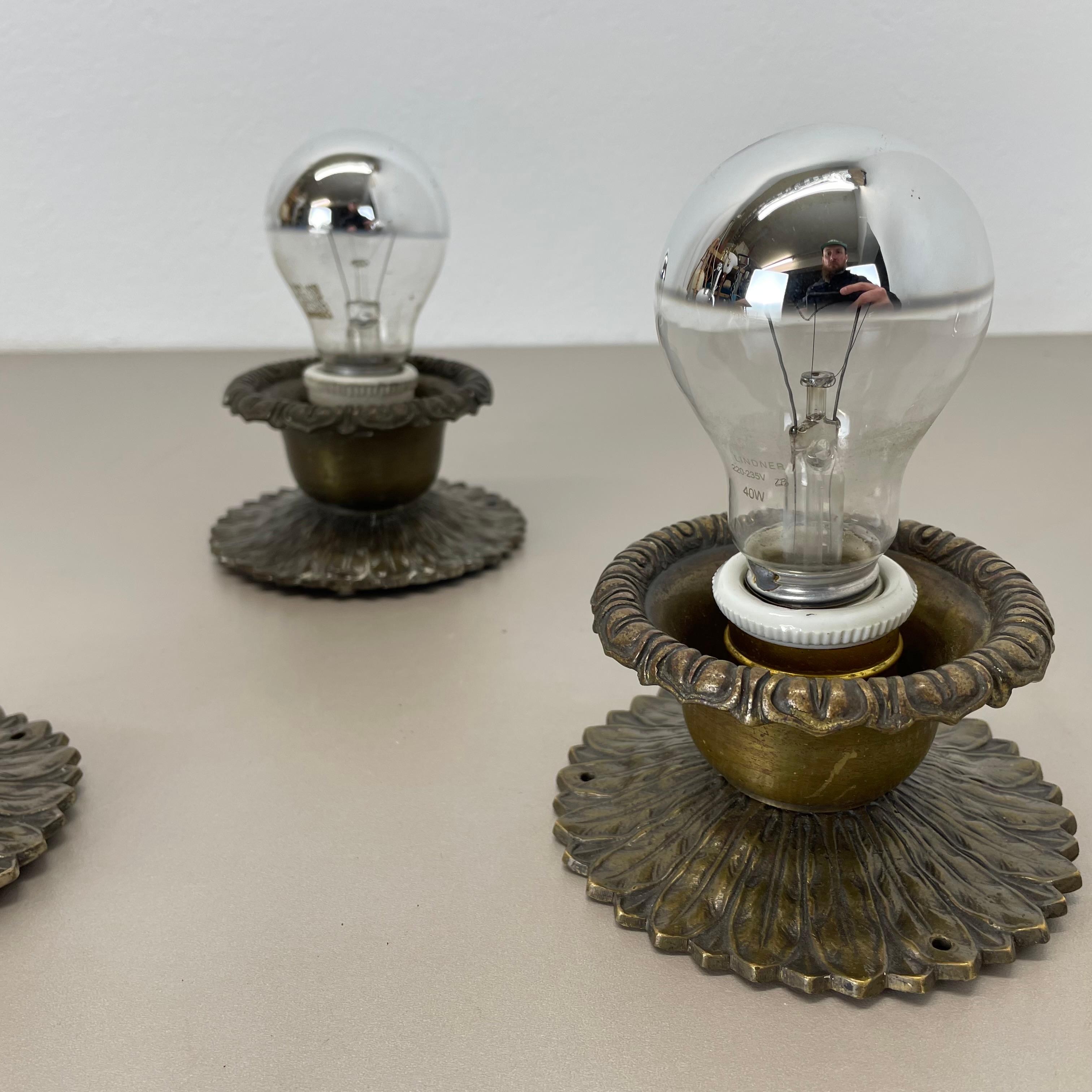 Set of Three Brutalist BRONZE 