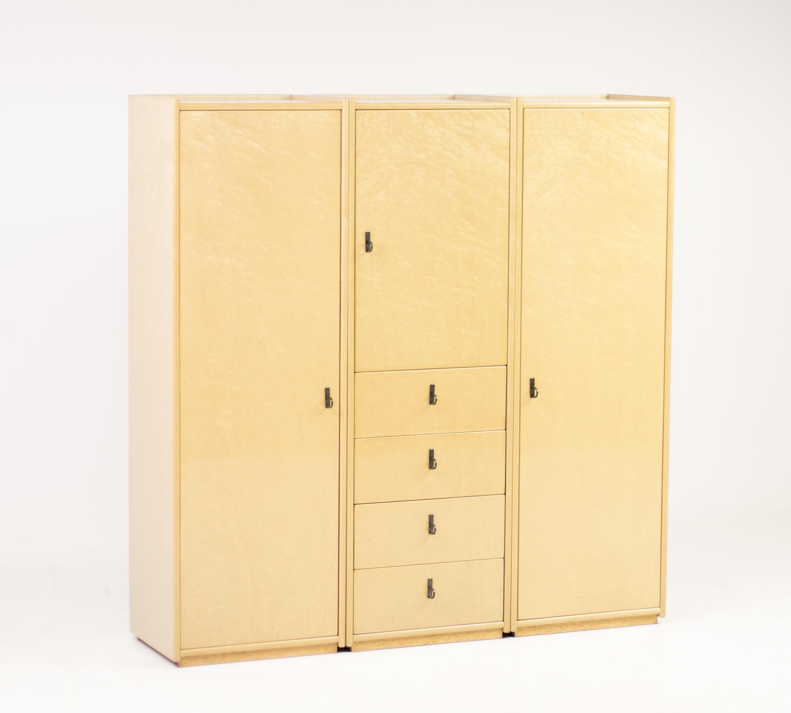 Post-Modern Set of Three Cabinets by Saporiti Italia