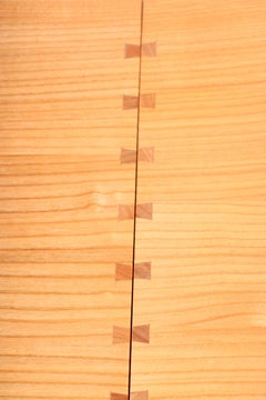 Set of Three Cabinets in Solid Elm by Mogens Koch, 1960s